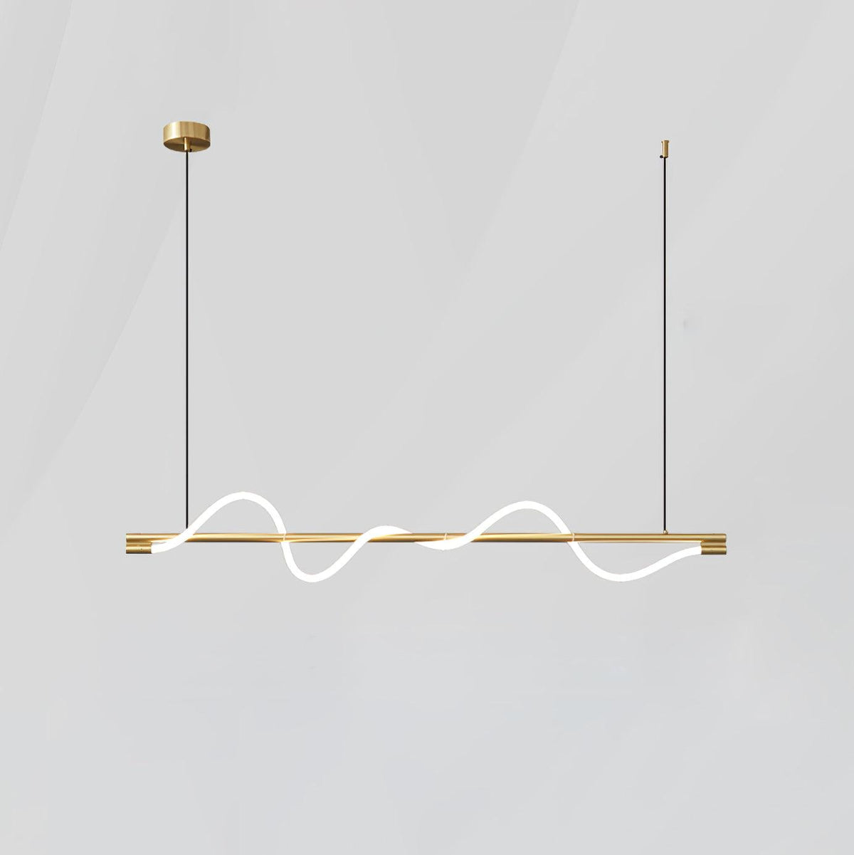 Lampa wisząca Pulse minimalistyczna z miedzi