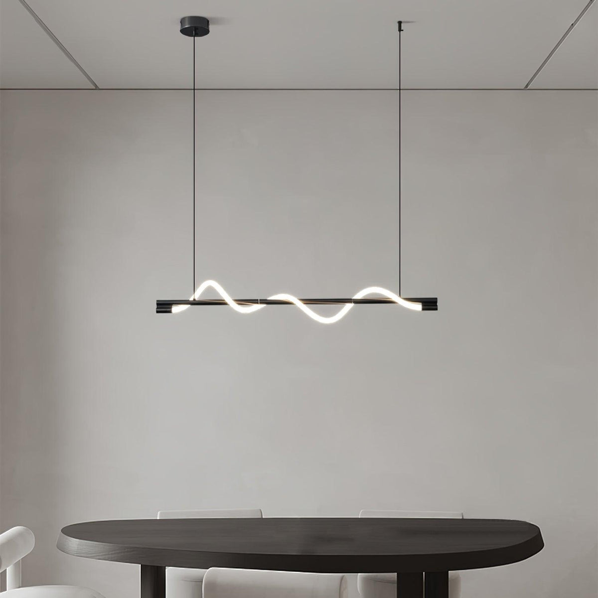 Lampa wisząca Pulse minimalistyczna z miedzi