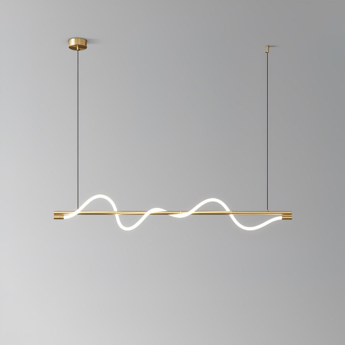 Lampa wisząca Pulse minimalistyczna z miedzi
