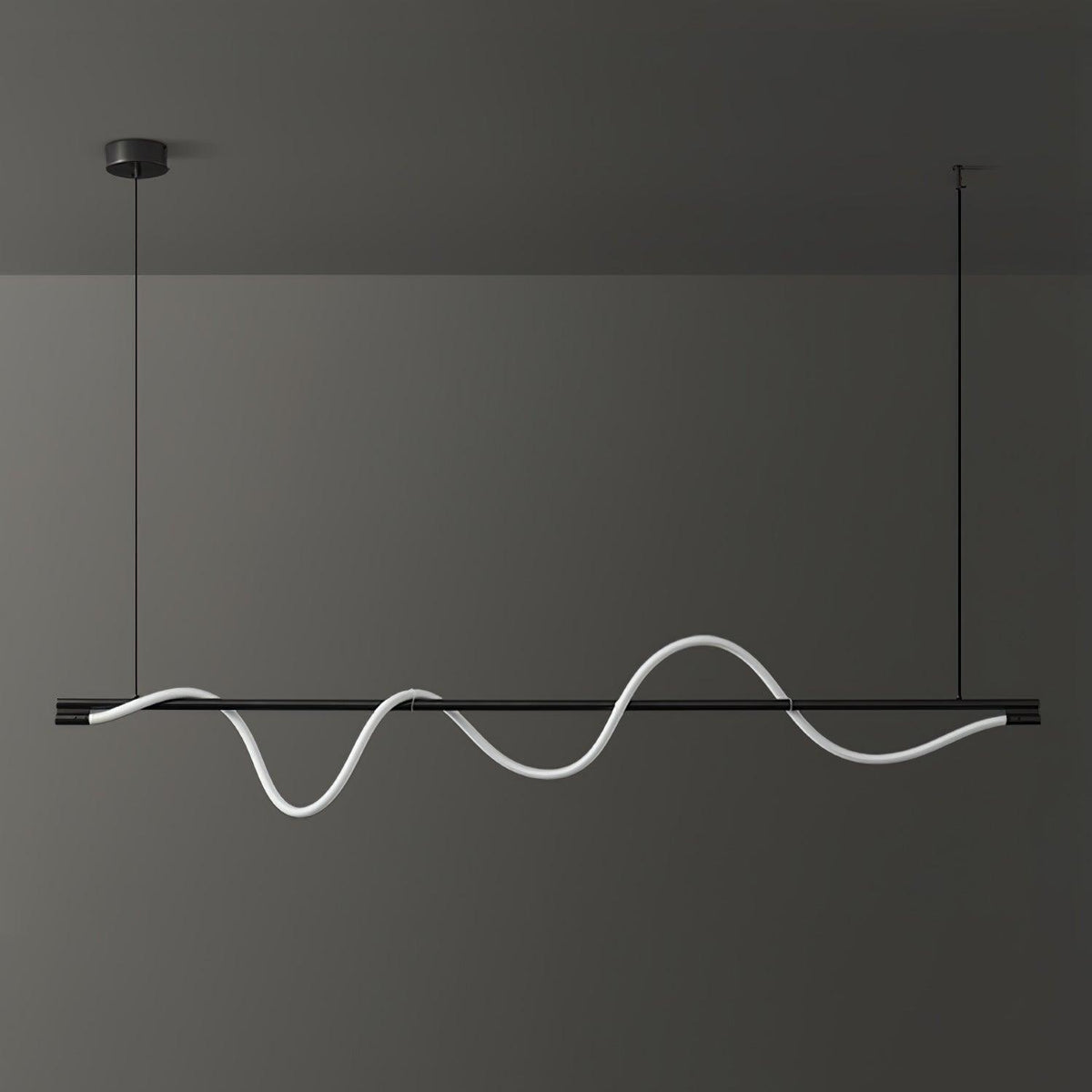 Lampa wisząca Pulse minimalistyczna z miedzi