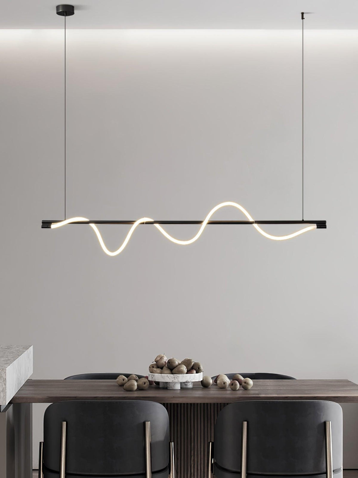 Lampa wisząca Pulse minimalistyczna z miedzi