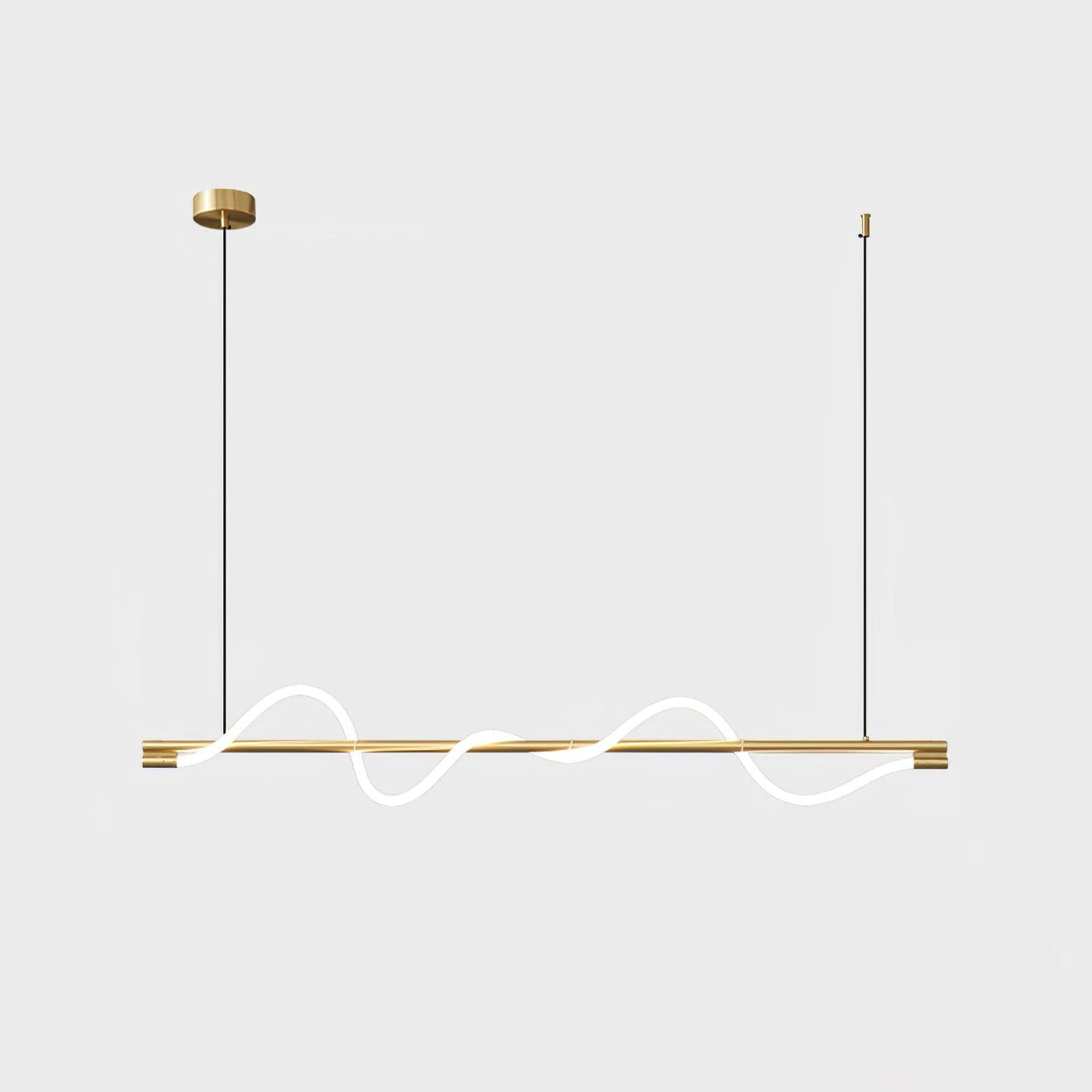 Lampa wisząca Pulse minimalistyczna z miedzi