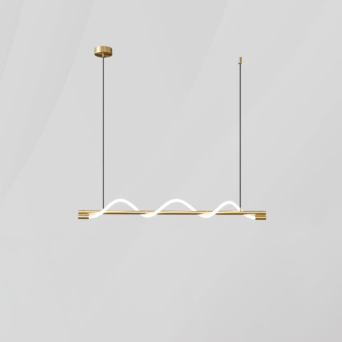 Lampa wisząca Pulse minimalistyczna z miedzi