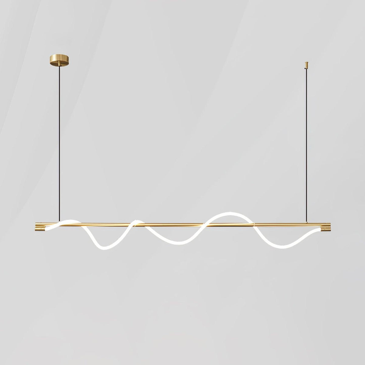 Lampa wisząca Pulse minimalistyczna z miedzi