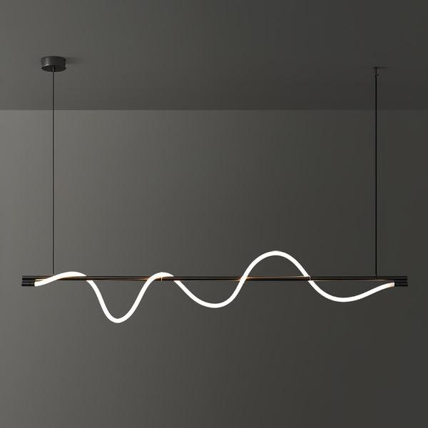 Lampa wisząca Pulse minimalistyczna z miedzi