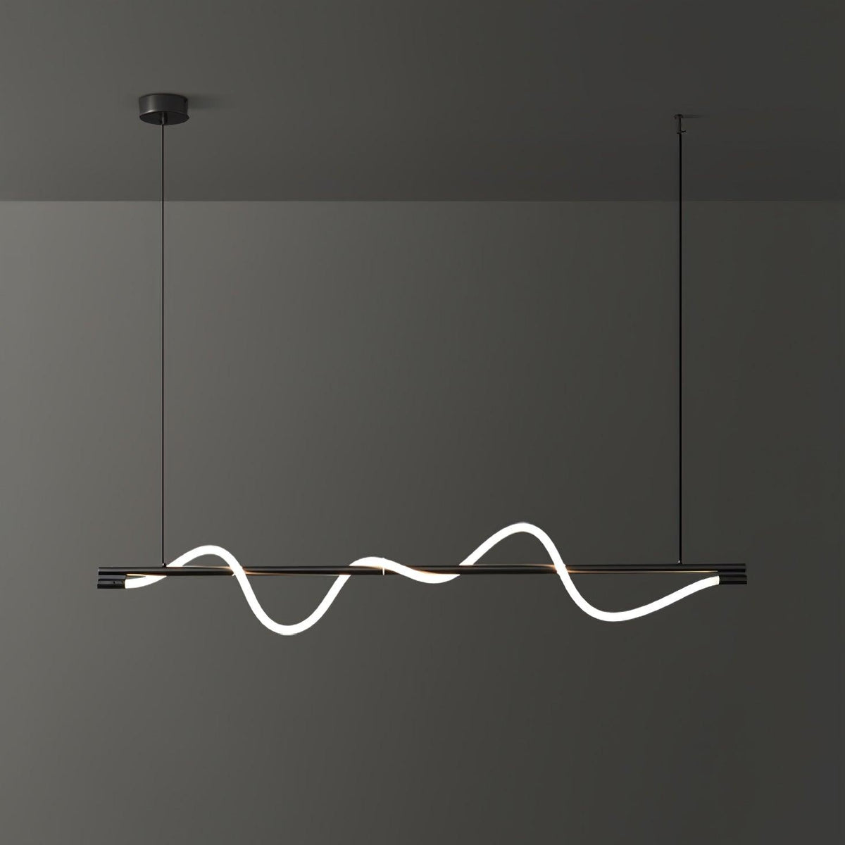 Lampa wisząca Pulse minimalistyczna z miedzi