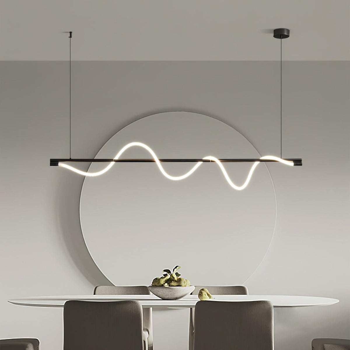 Lampa wisząca Pulse minimalistyczna z miedzi