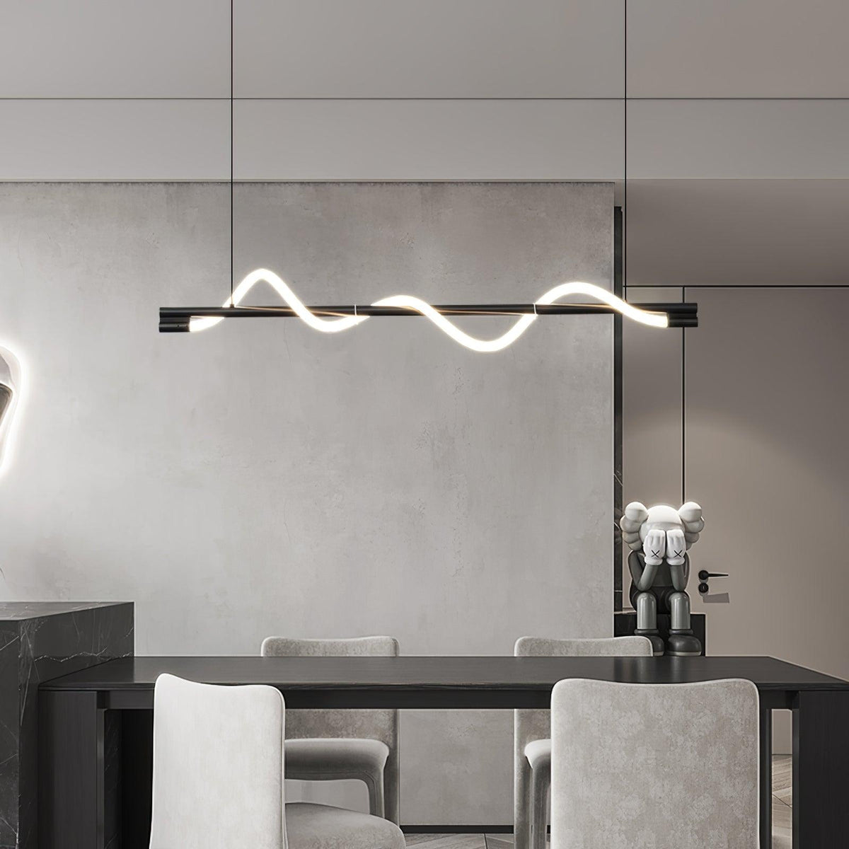 Lampa wisząca Pulse minimalistyczna z miedzi