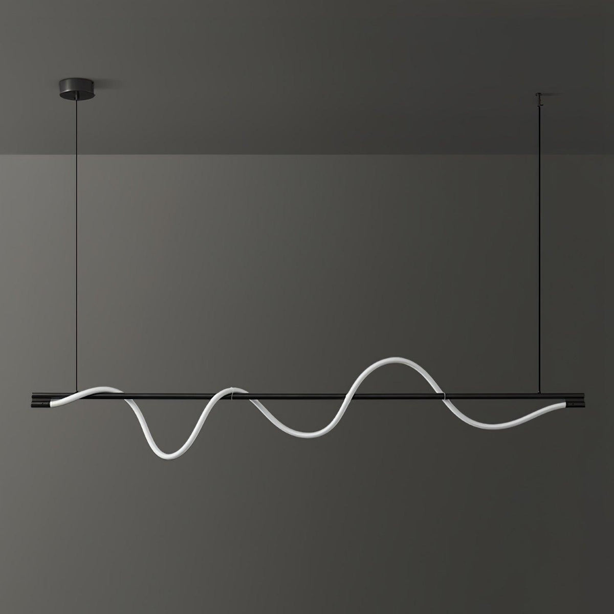 Lampa wisząca Pulse minimalistyczna z miedzi