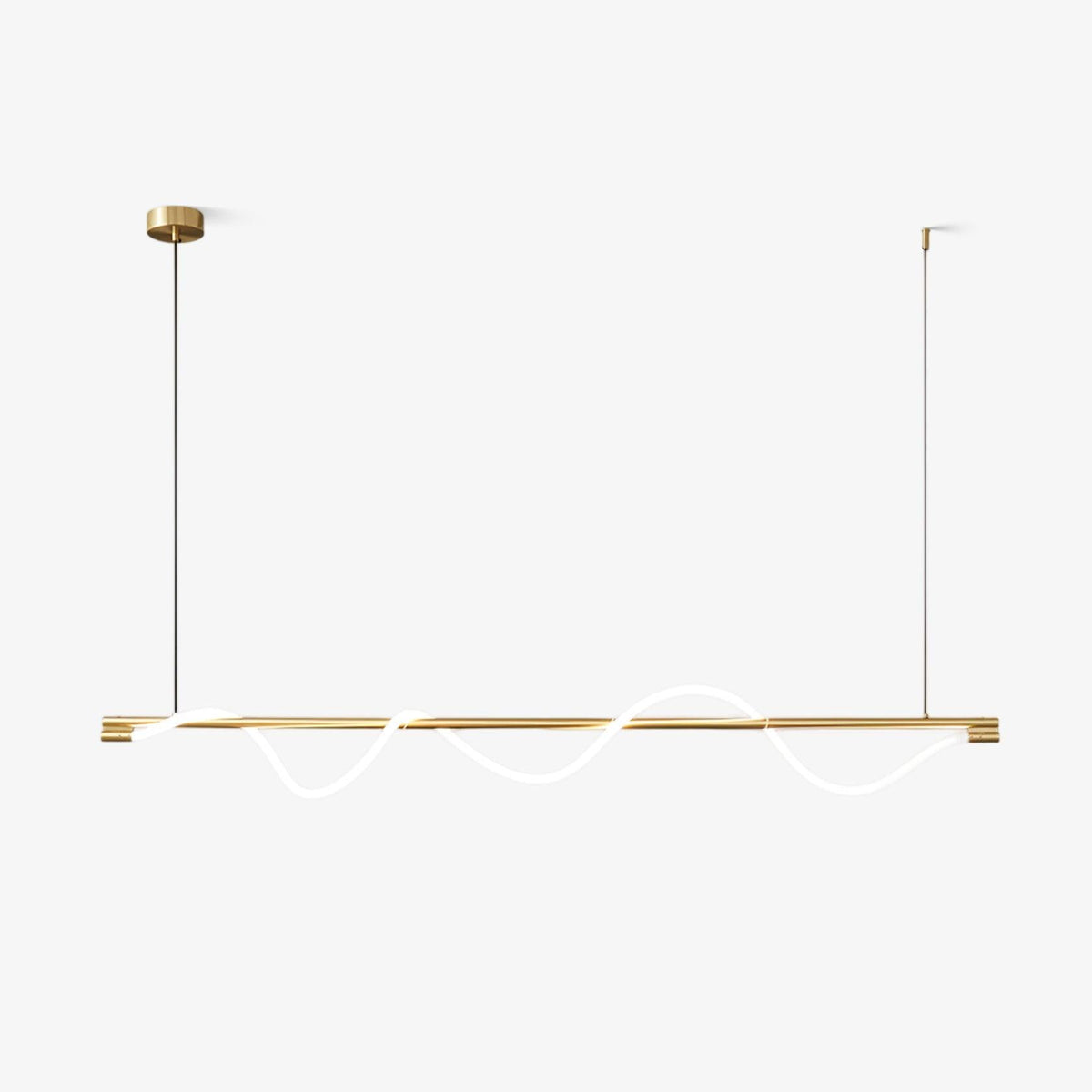 Lampa wisząca Pulse minimalistyczna z miedzi