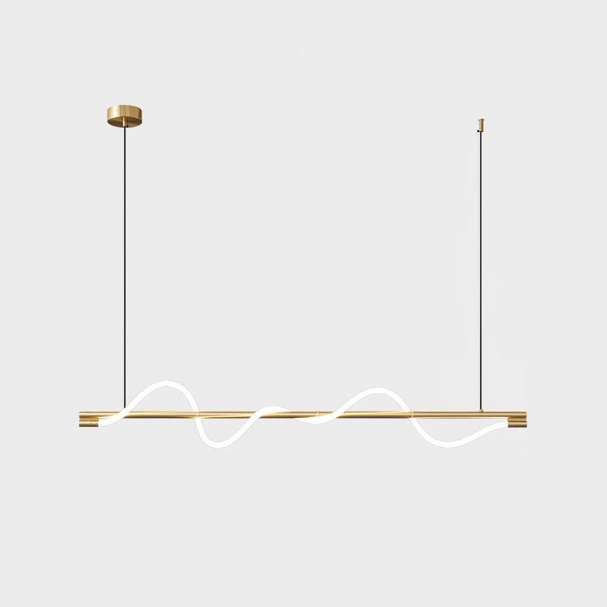 Lampa wisząca Pulse minimalistyczna z miedzi