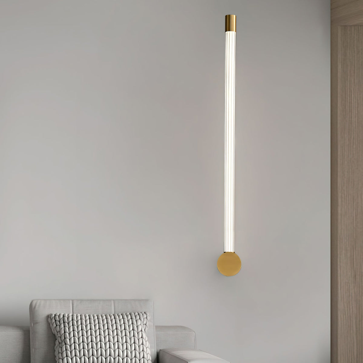 Halenis nowoczesny minimalistyczny liniowy kinkiet LED