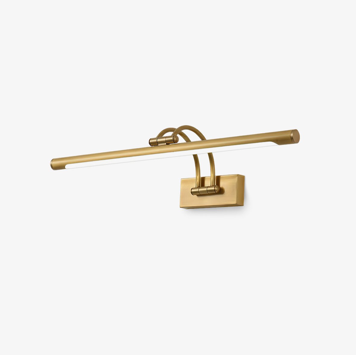Solarielle liniowy kinkiet Vanity Brass
