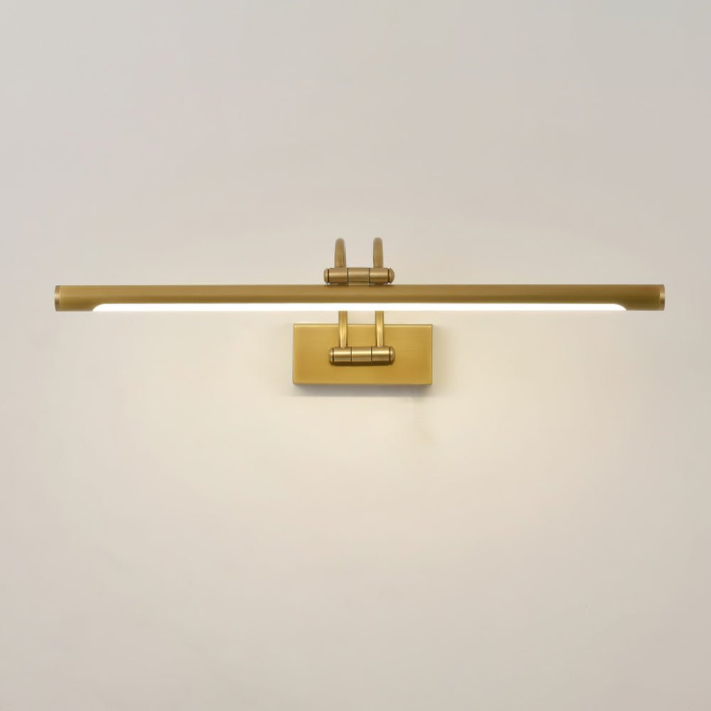 Solarielle liniowy kinkiet Vanity Brass