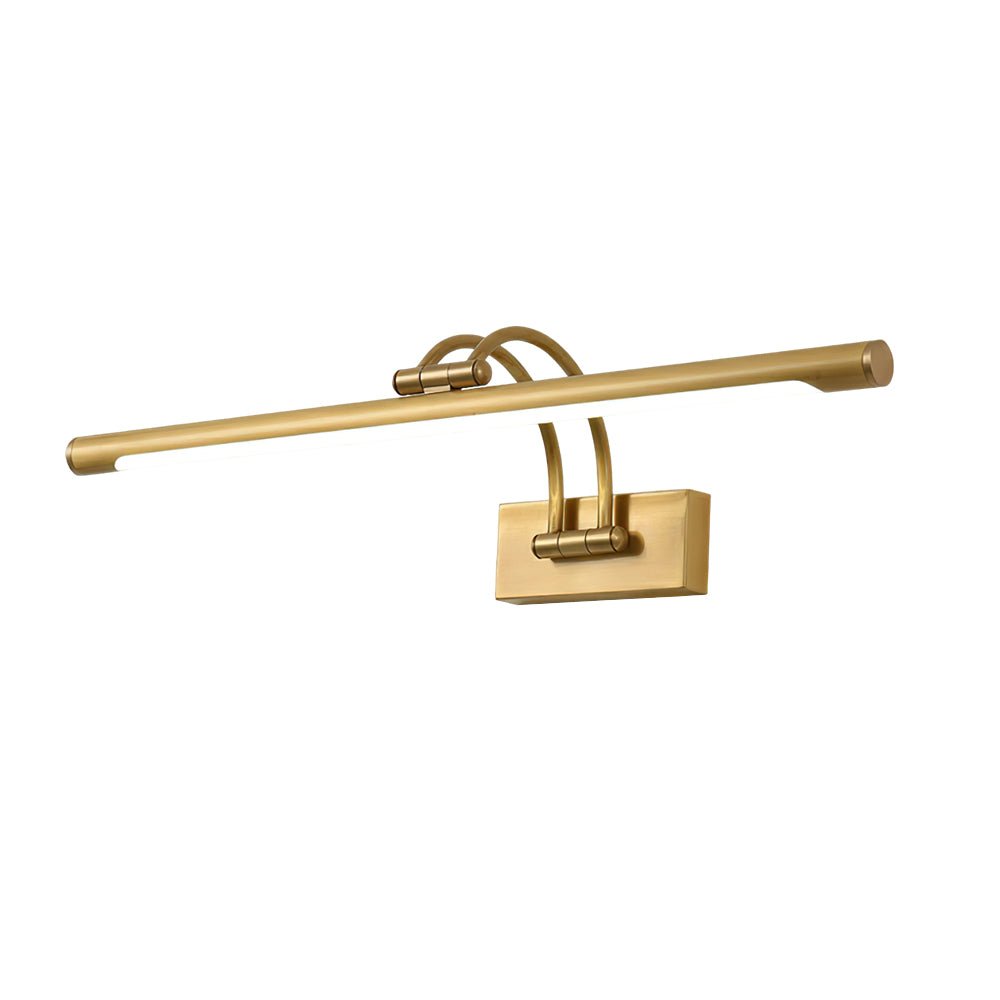 Solarielle liniowy kinkiet Vanity Brass