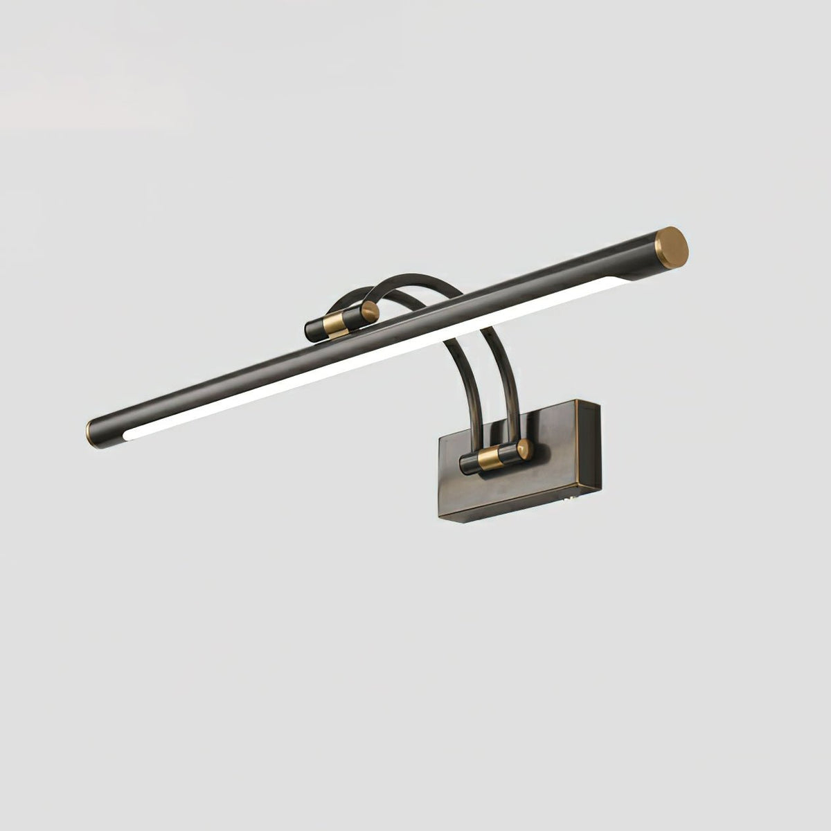 Solarielle liniowy kinkiet Vanity Brass