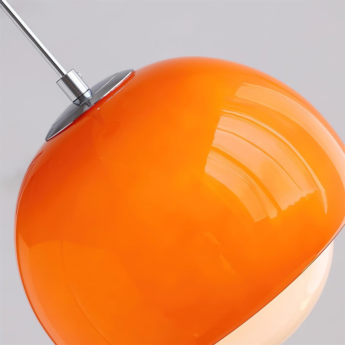 Lipko lampa wisząca ze szkła w kulistej osłonie retro nowoczesna kolorowa