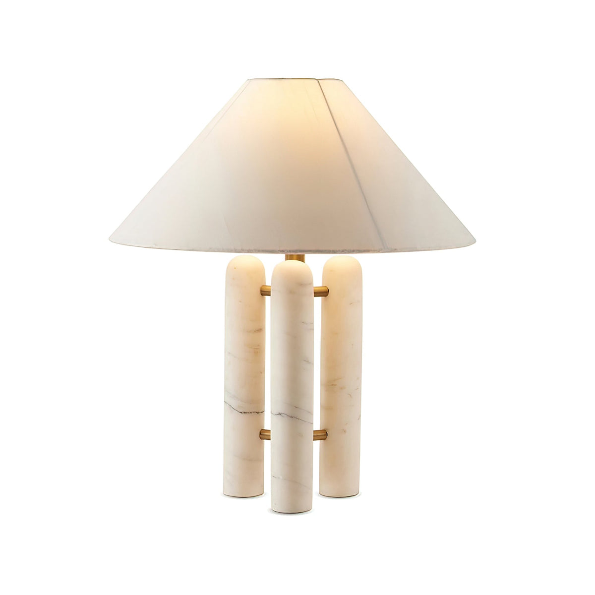 Trio nowoczesna lampa stołowa z marmuru