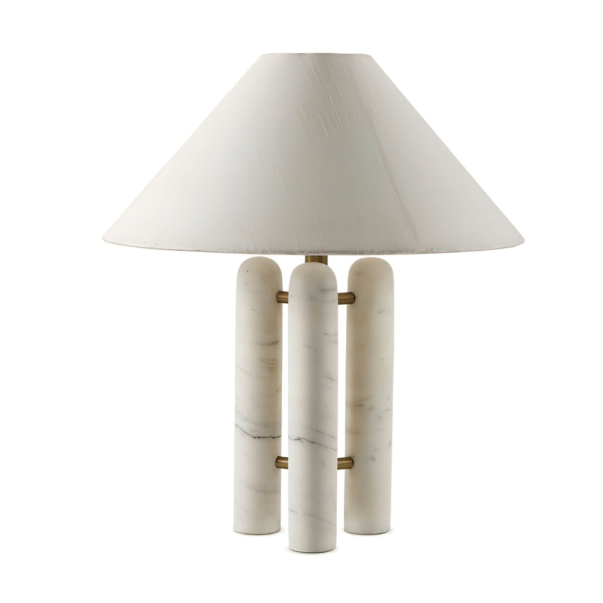 Trio nowoczesna lampa stołowa z marmuru