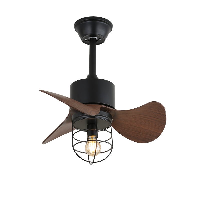Daxon sufitowa lampa wentylatorowa w stylu industrialnym