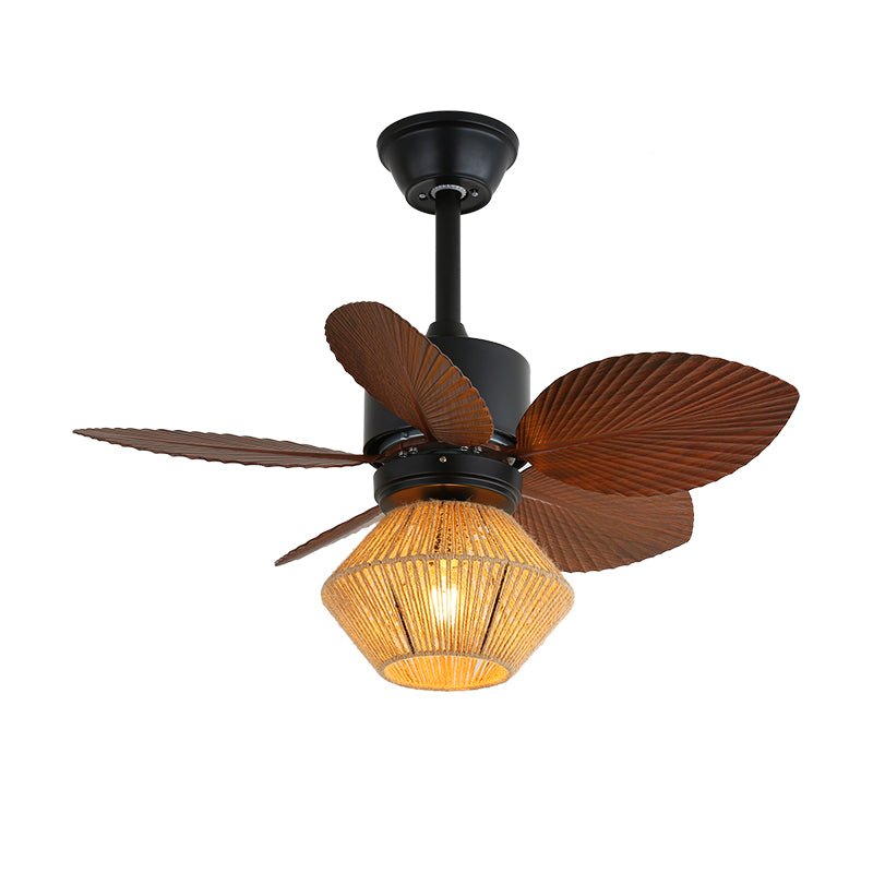 Daxon sufitowa lampa wentylatorowa w stylu industrialnym