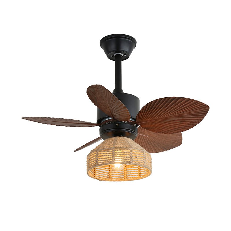 Daxon sufitowa lampa wentylatorowa w stylu industrialnym