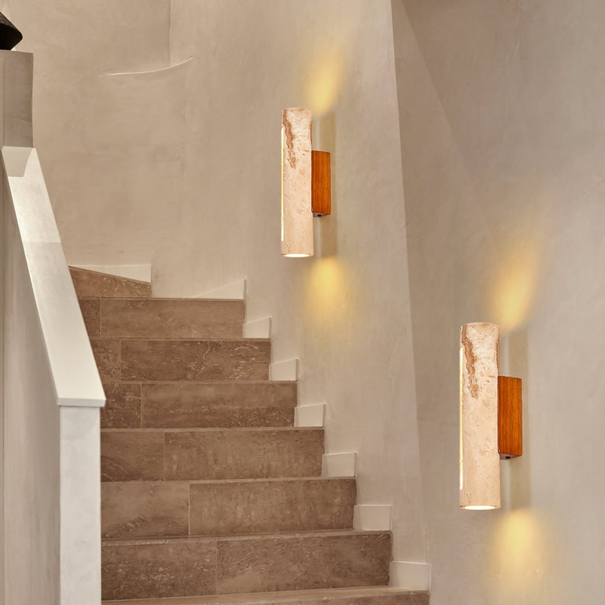 Nissa Travertine kinkiet