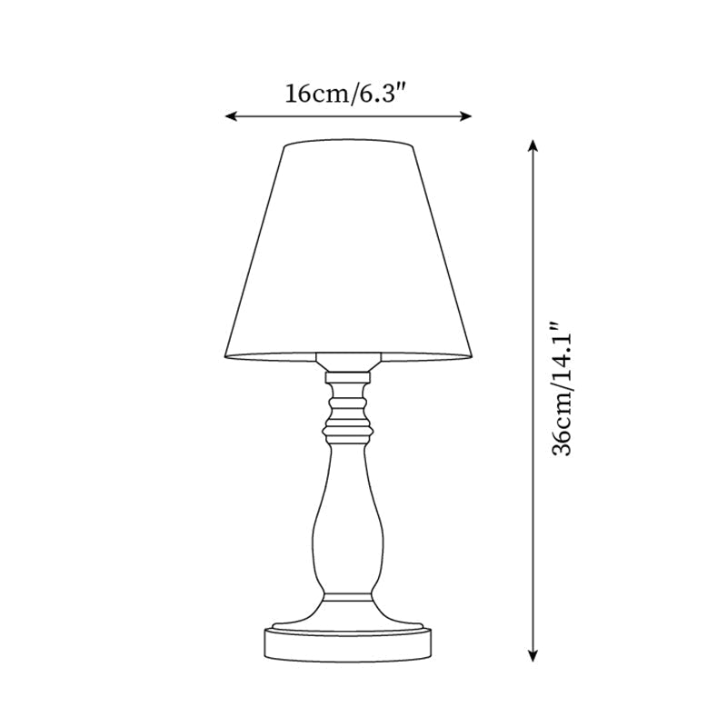 Terierise lampa stołowa