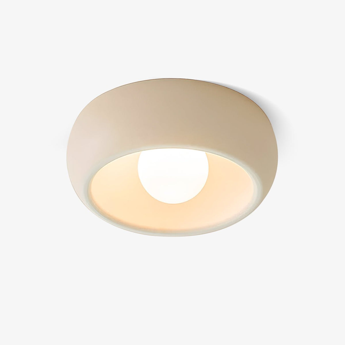 Talemu nowoczesna lampa sufitowa ze szkła w kształcie koła