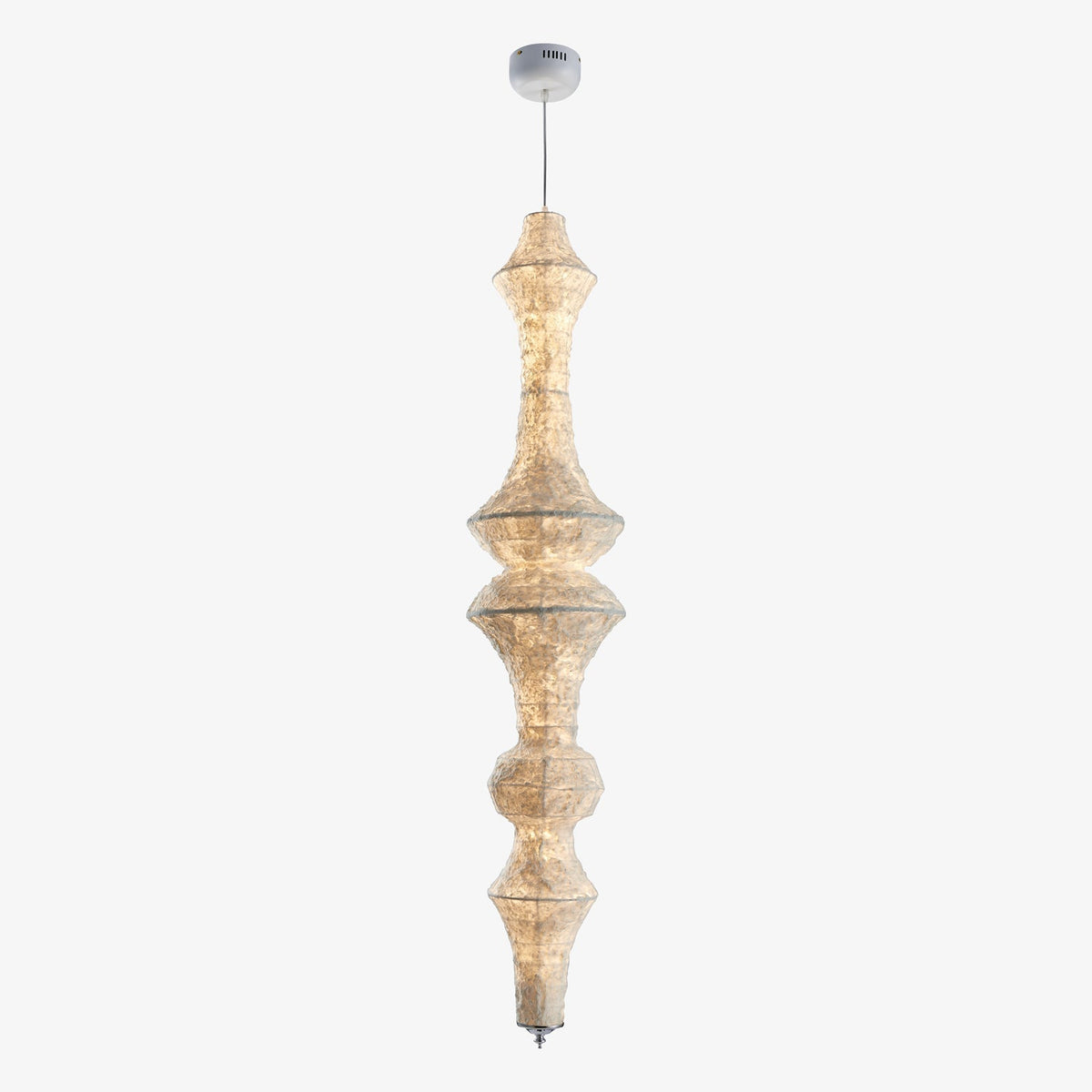 Vozoryra wisząca lampa papierowa ze strukturalnym wykończeniem