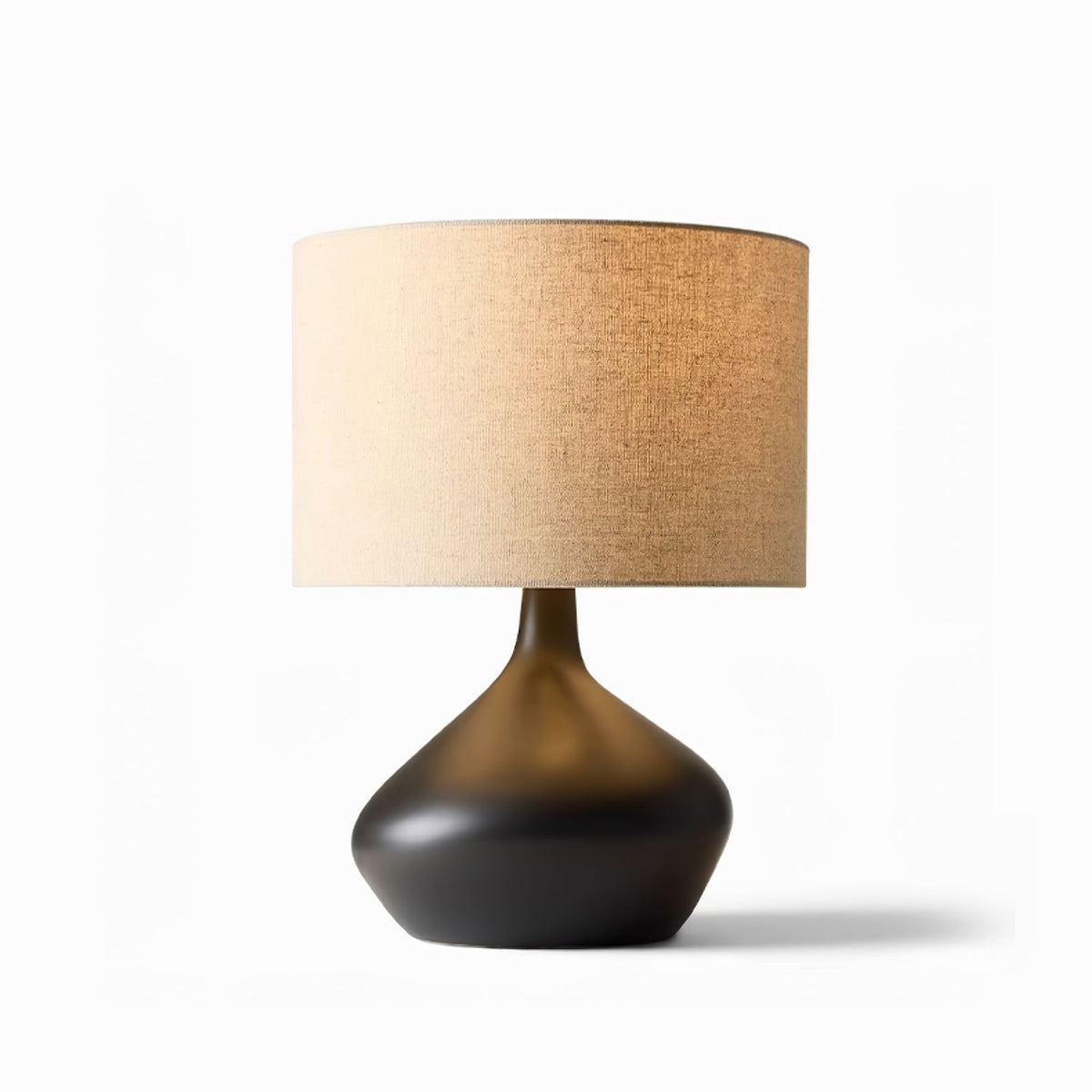 Jean nowoczesna lampa stołowa z ceramiki
