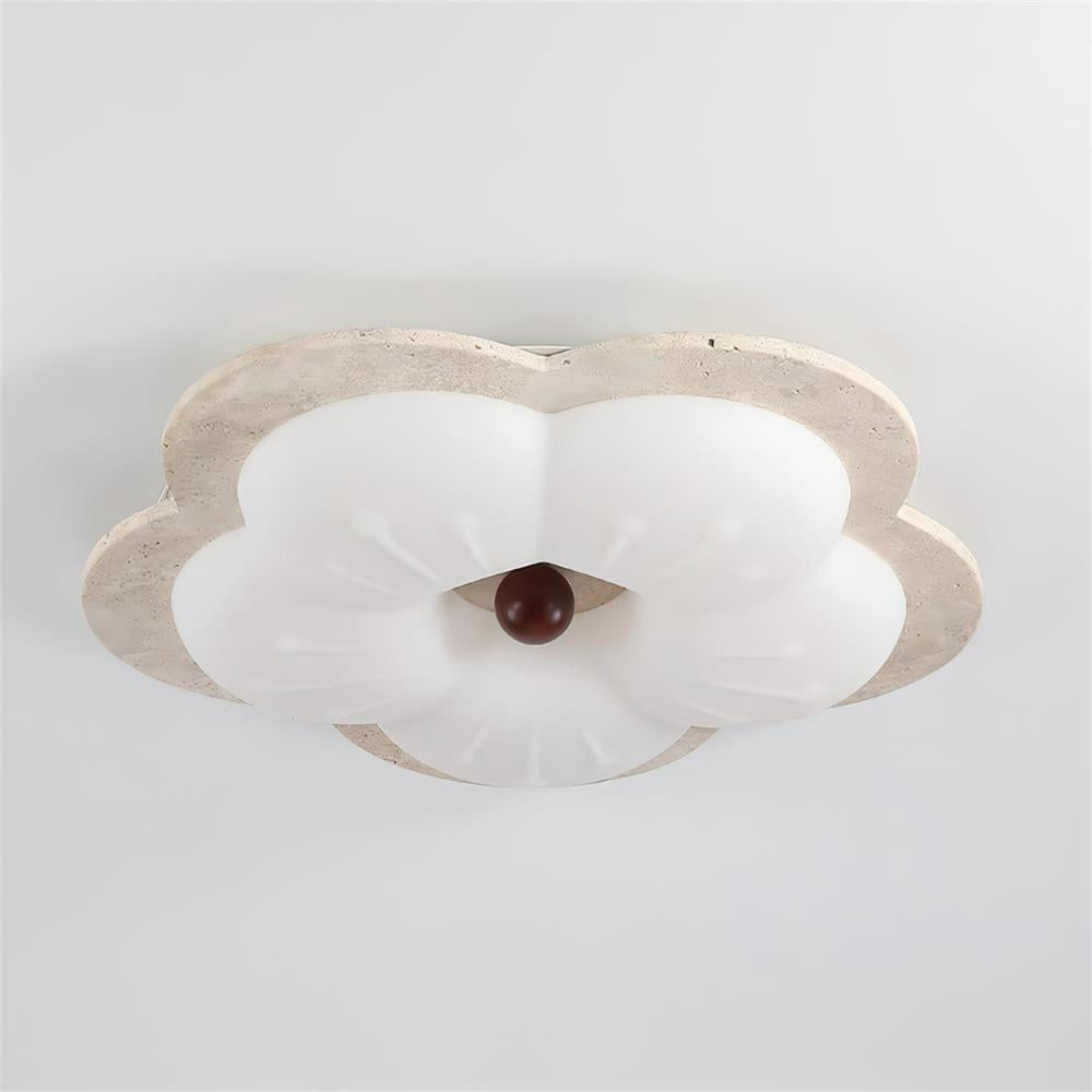 Riita Flower lampa sufitowa Travertyn