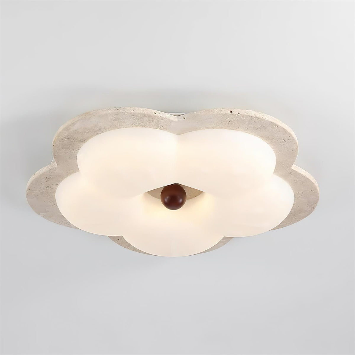 Riita Flower lampa sufitowa Travertyn