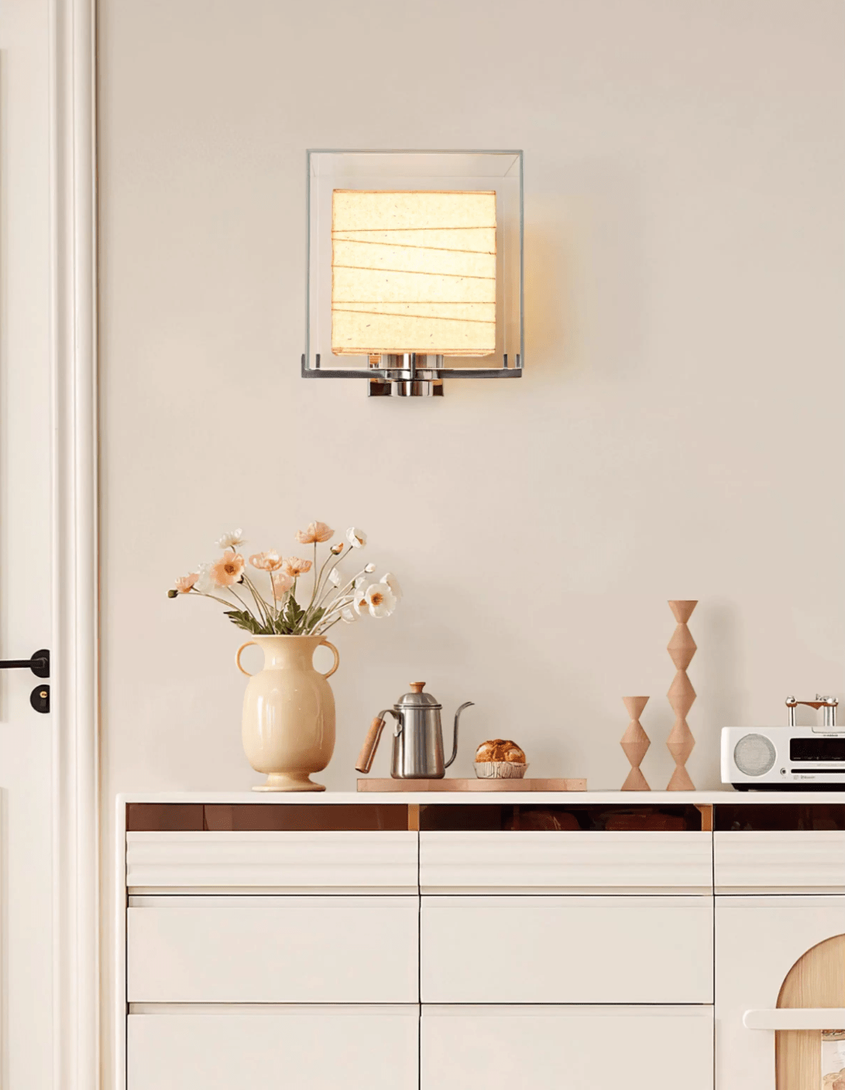 Kinkiet Lumo Cube Wall Lamp Mirglow