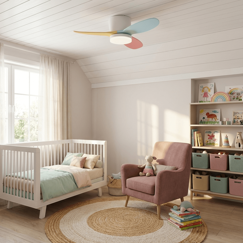 Piko Petal lampa sufitowa z wentylatorem