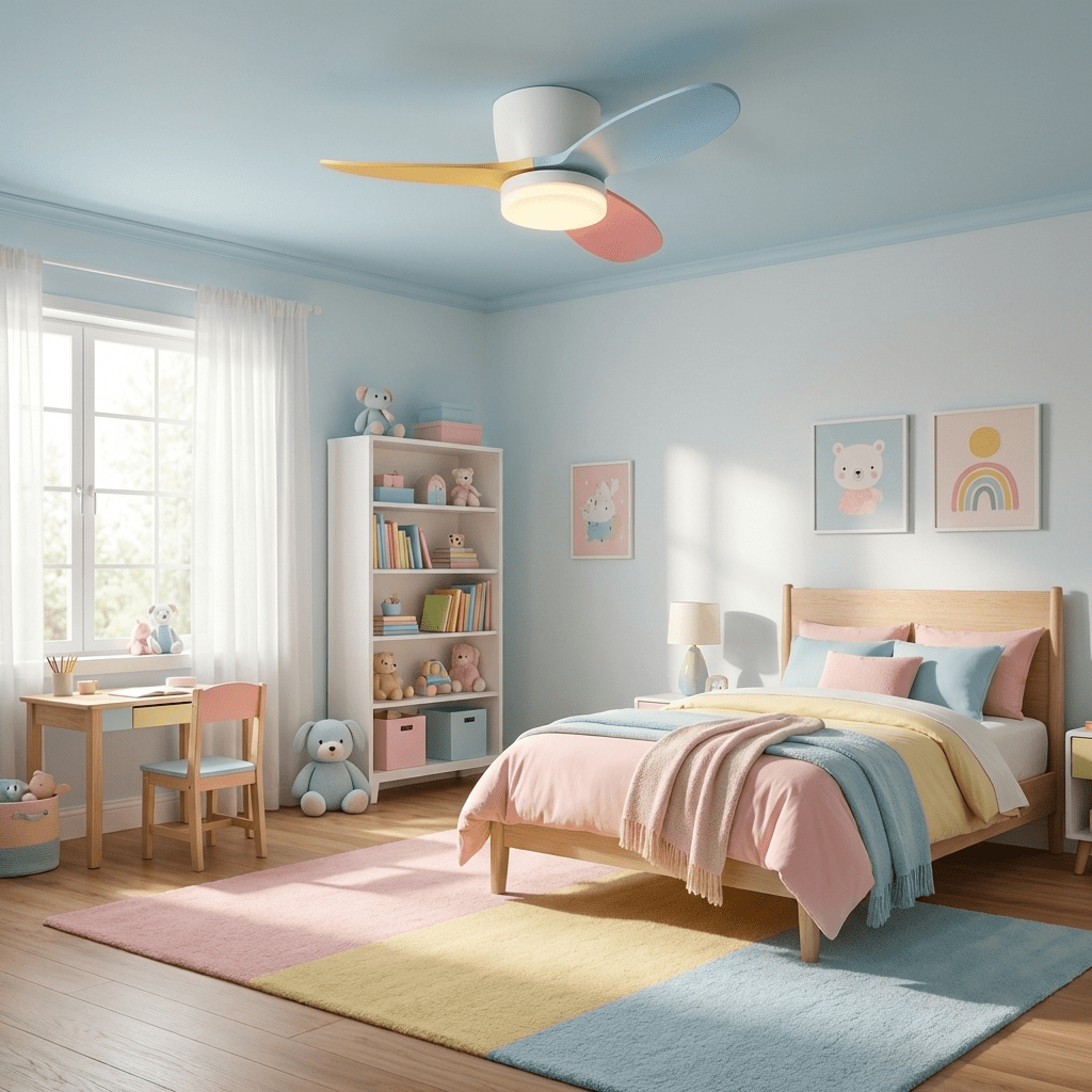 Piko Petal lampa sufitowa z wentylatorem