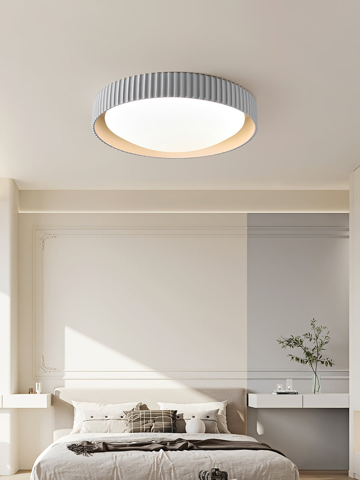 Alesin nowoczesna minimalistyczna lampa sufitowa z rezynu