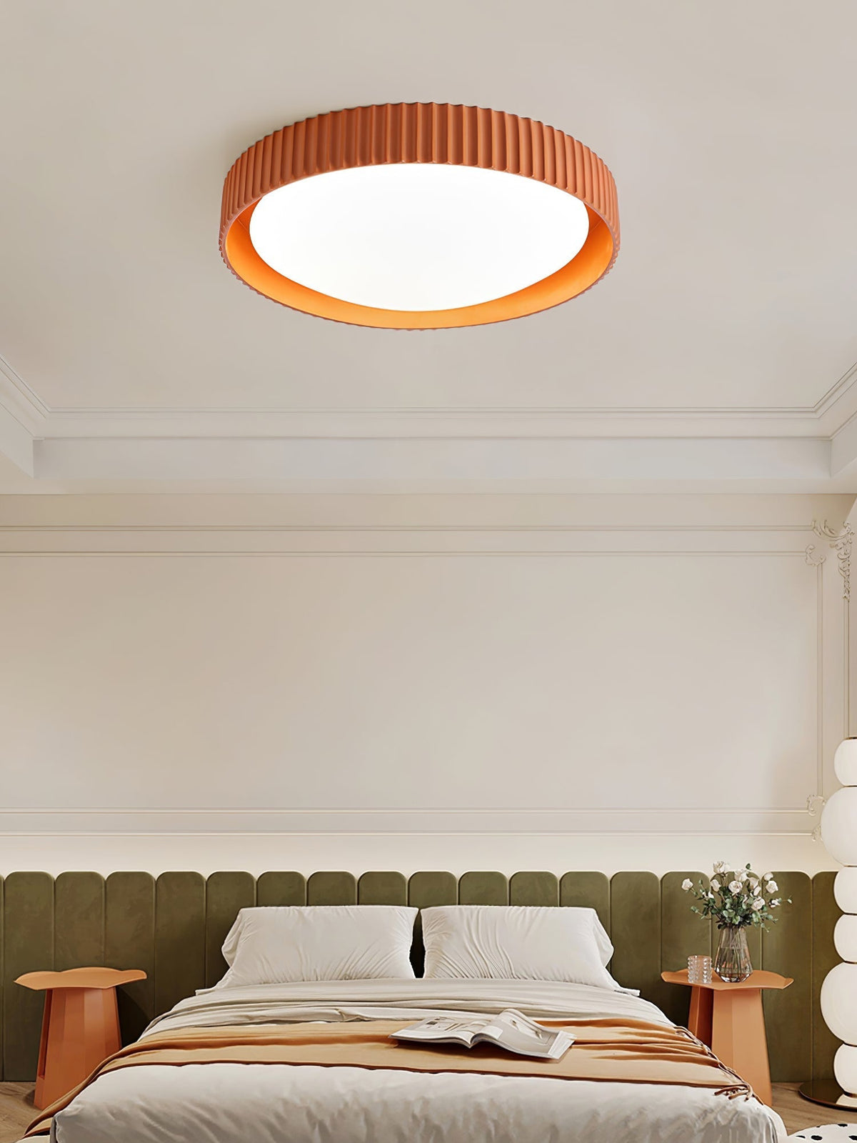 Alesin nowoczesna minimalistyczna lampa sufitowa z rezynu