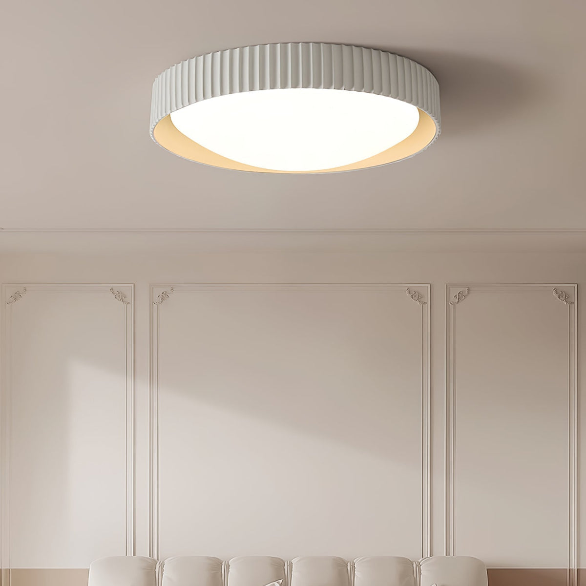 Alesin nowoczesna minimalistyczna lampa sufitowa z rezynu