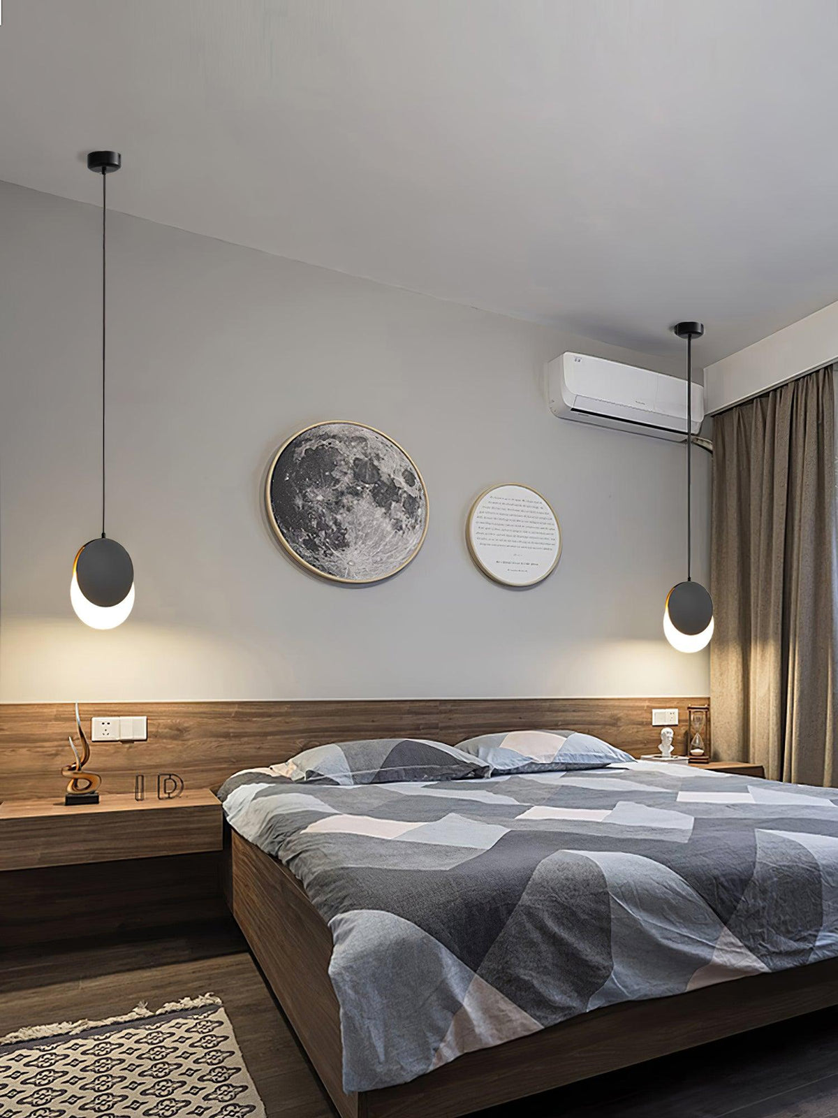 Aird romantyczna lampa wisząca z akrylu