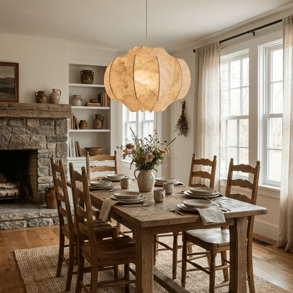 Oreluora wisząca lampa jedwabna Silk Bloom