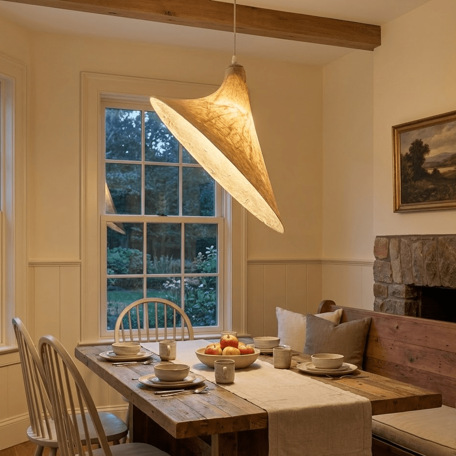 Terieira wisząca lampa ze szkła Terieira Drift Silk