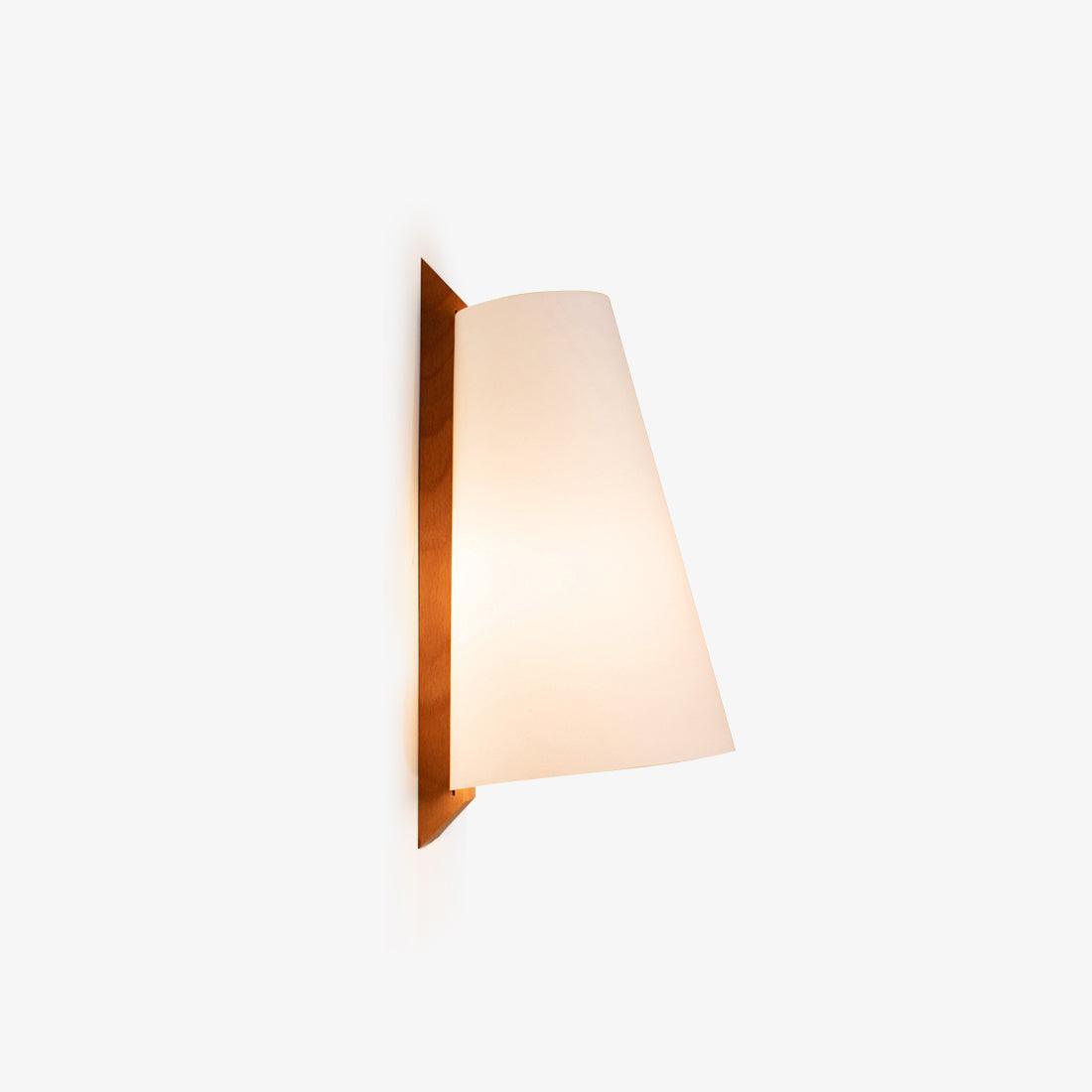 Miriam nowoczesna minimalistyczna kinkietowa lampa z tworzywa sztucznego