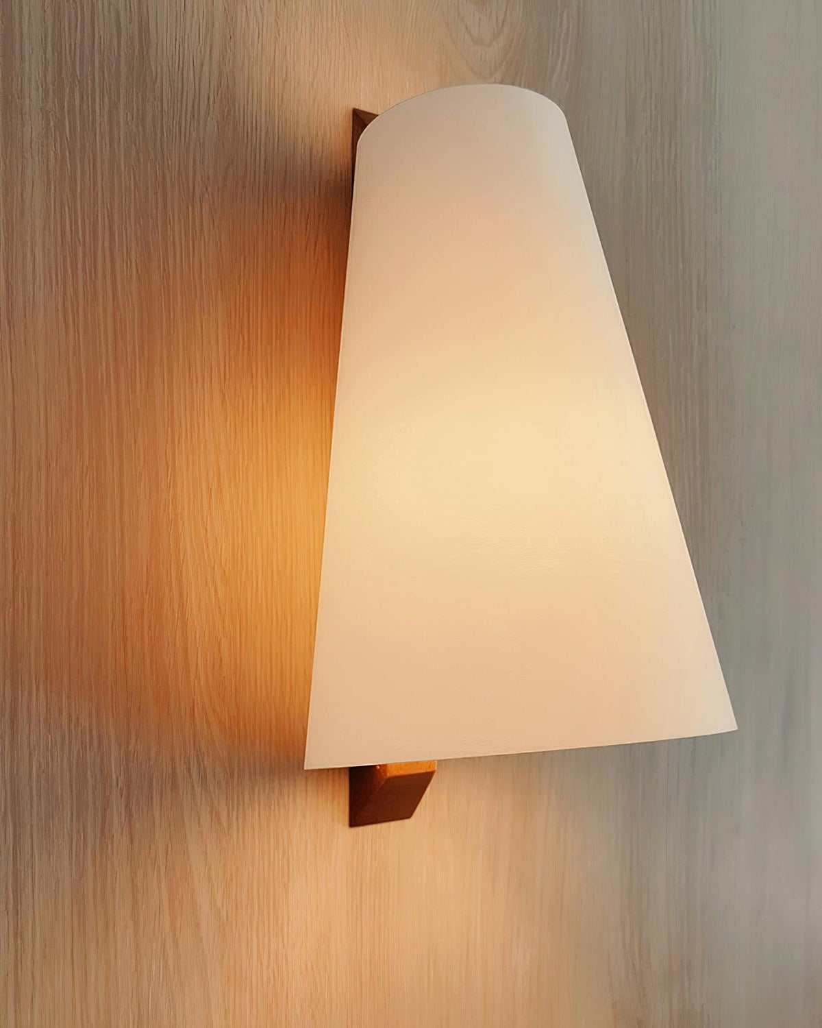 Miriam nowoczesna minimalistyczna kinkietowa lampa z tworzywa sztucznego