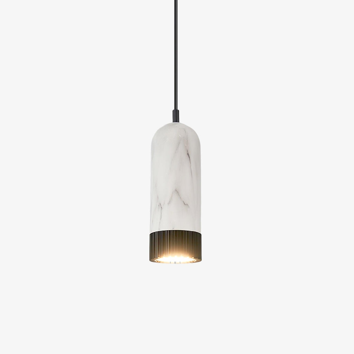 Petisena nowoczesna lampa wisząca z marmuru