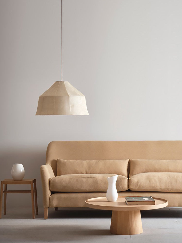 Kirkhurst Lampa wisząca z włókna tkanego