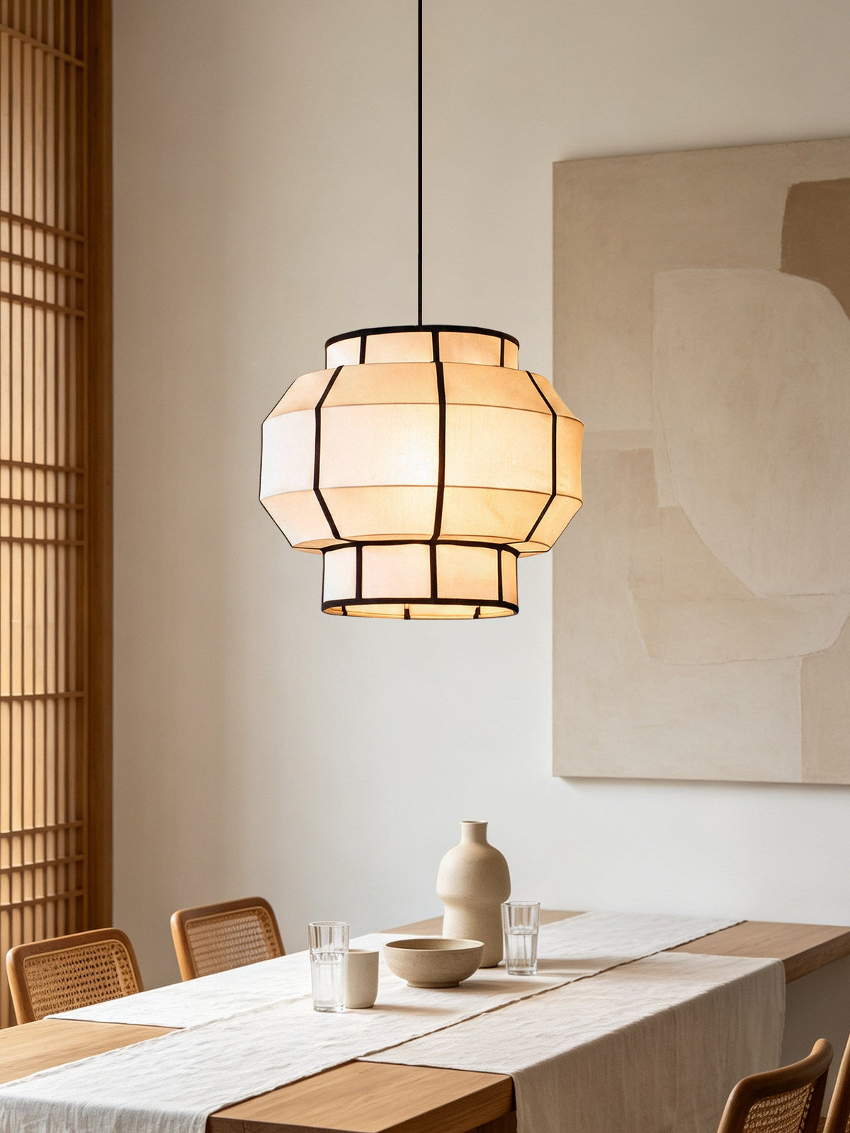 Southvale3 Lampa wisząca z tkaniny