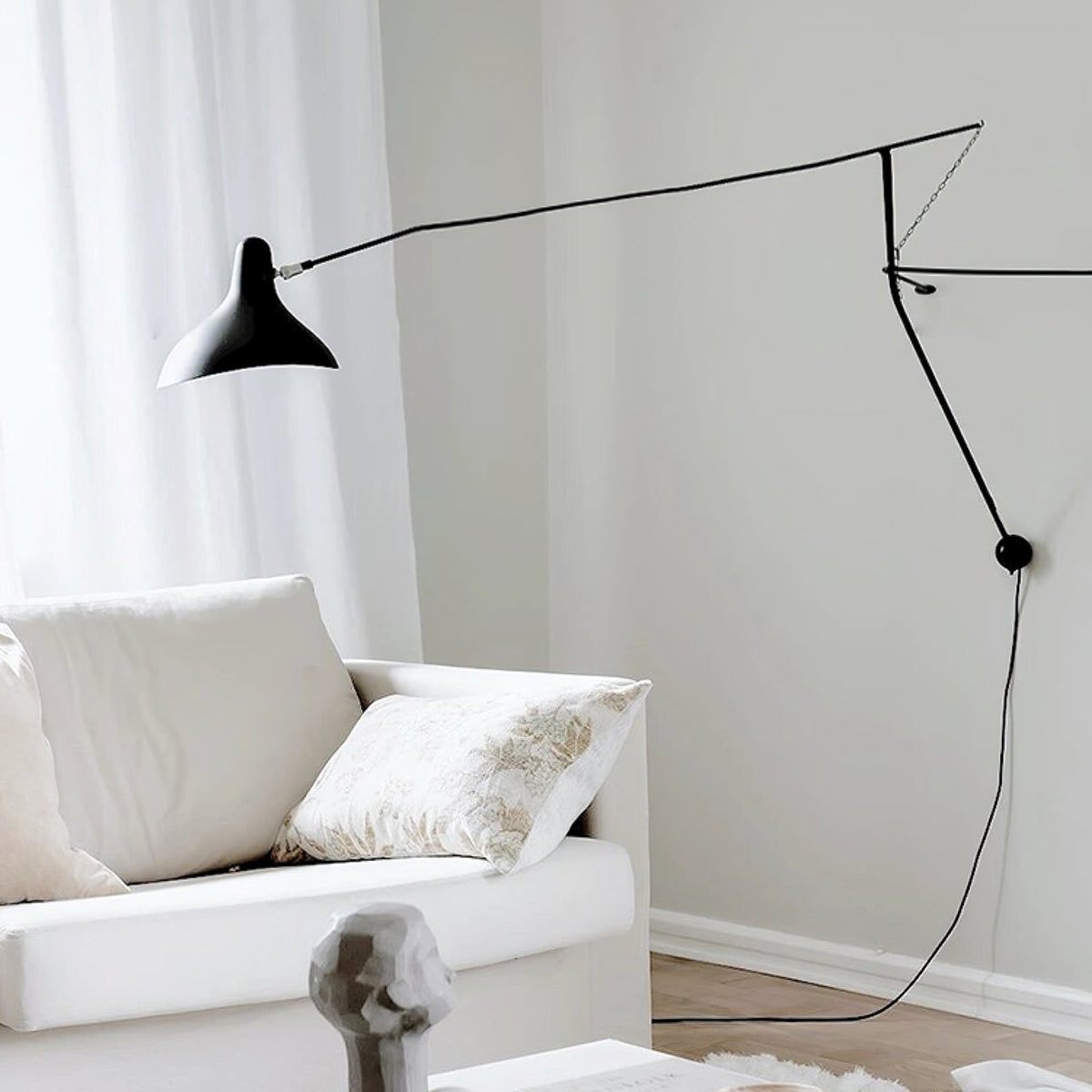 Ivsolarae nowoczesna minimalistyczna kinkietowa lampa ścienna