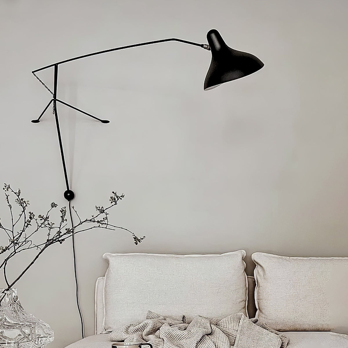 Ivsolarae nowoczesna minimalistyczna kinkietowa lampa ścienna