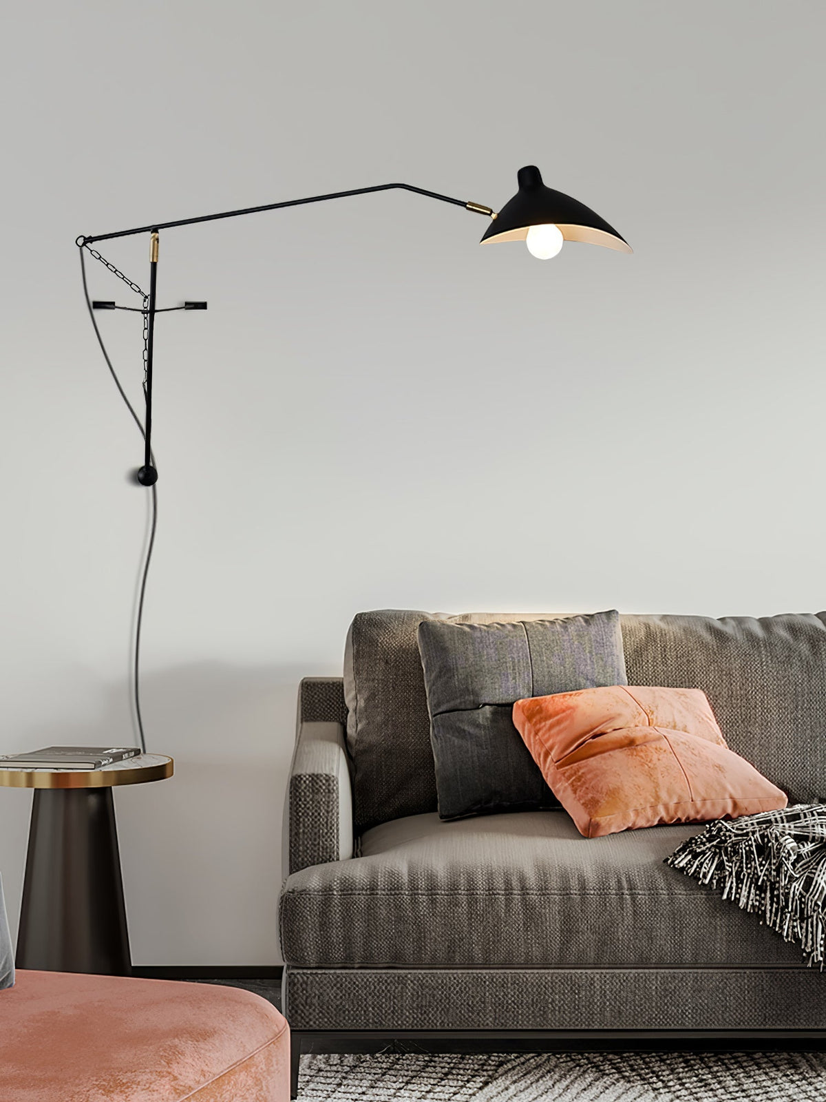 Ivsolarae nowoczesna minimalistyczna kinkietowa lampa ścienna